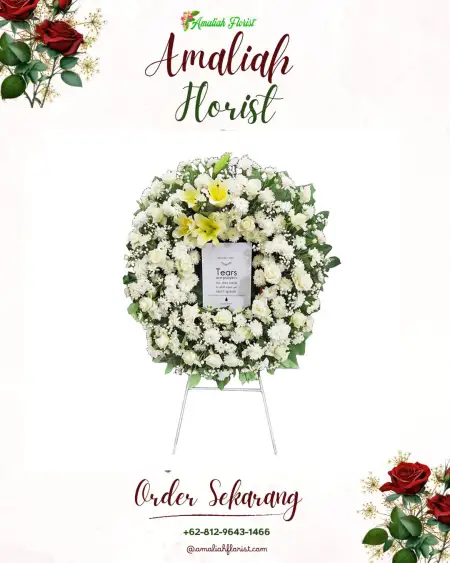 Krans Bunga Duka Pangkung Tibah